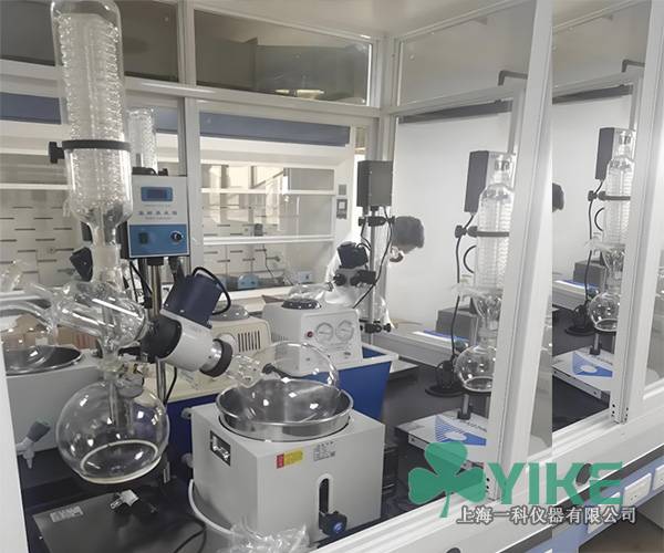 R501型5L旋转蒸发仪蒸馏套装成功投用