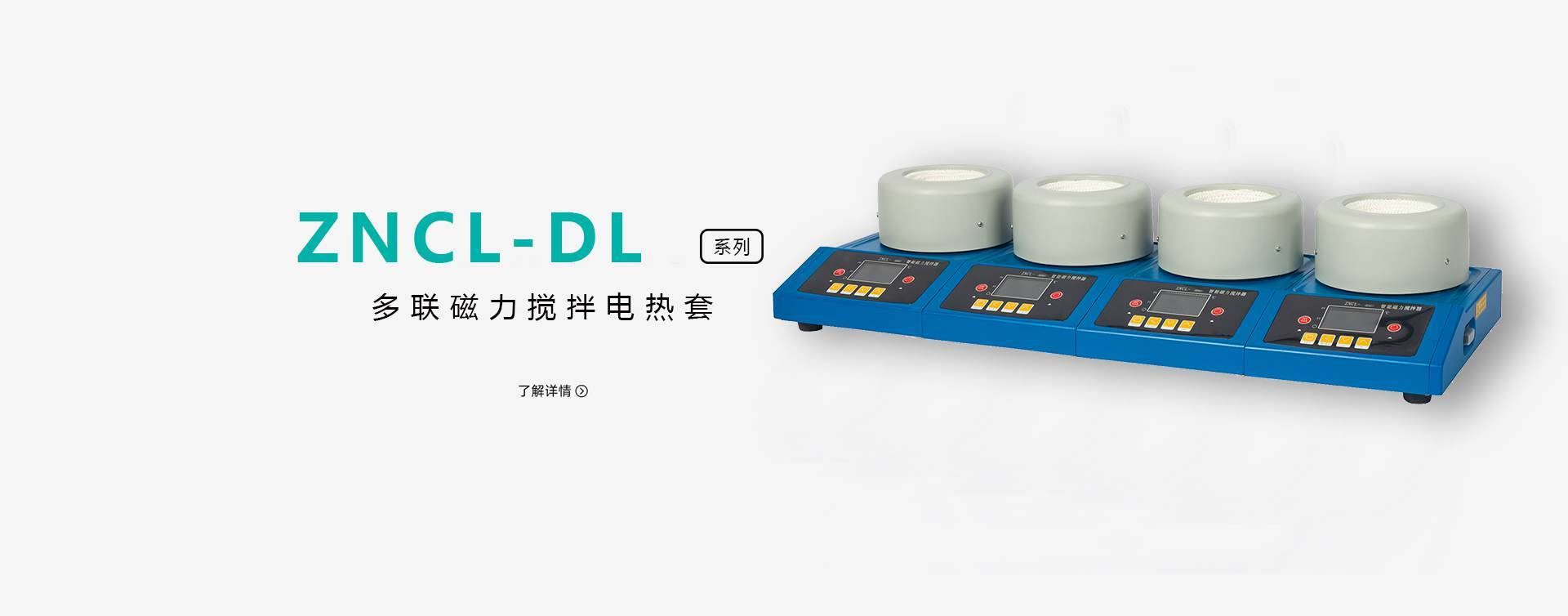 ZNCL-DL-T多联磁力搅拌加热套图片