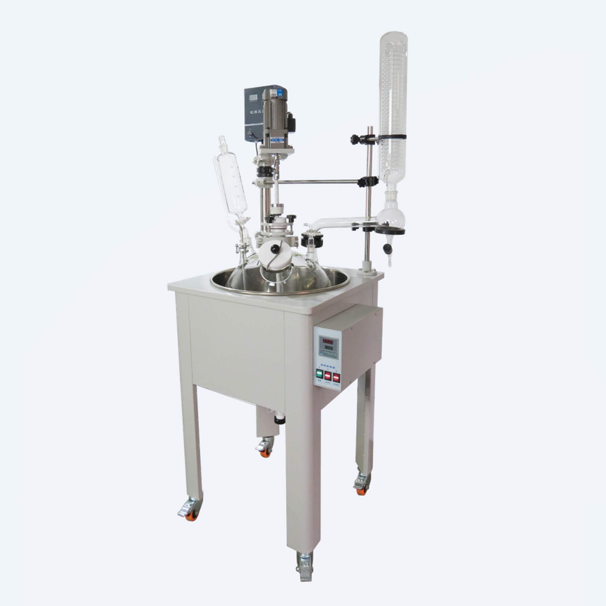 单层玻璃反应釜搭配方案