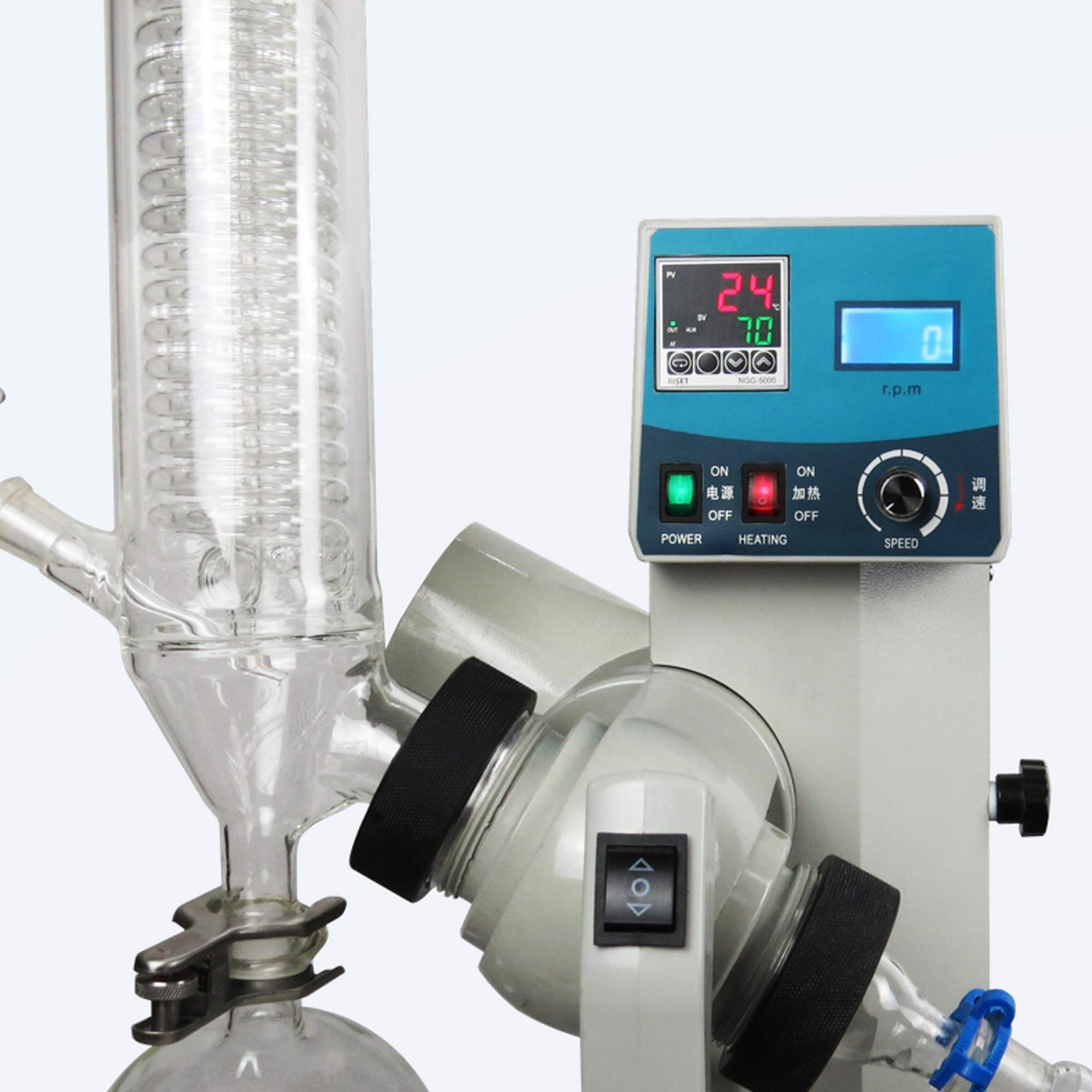 旋转蒸发仪液体沸腾怎么办 ？