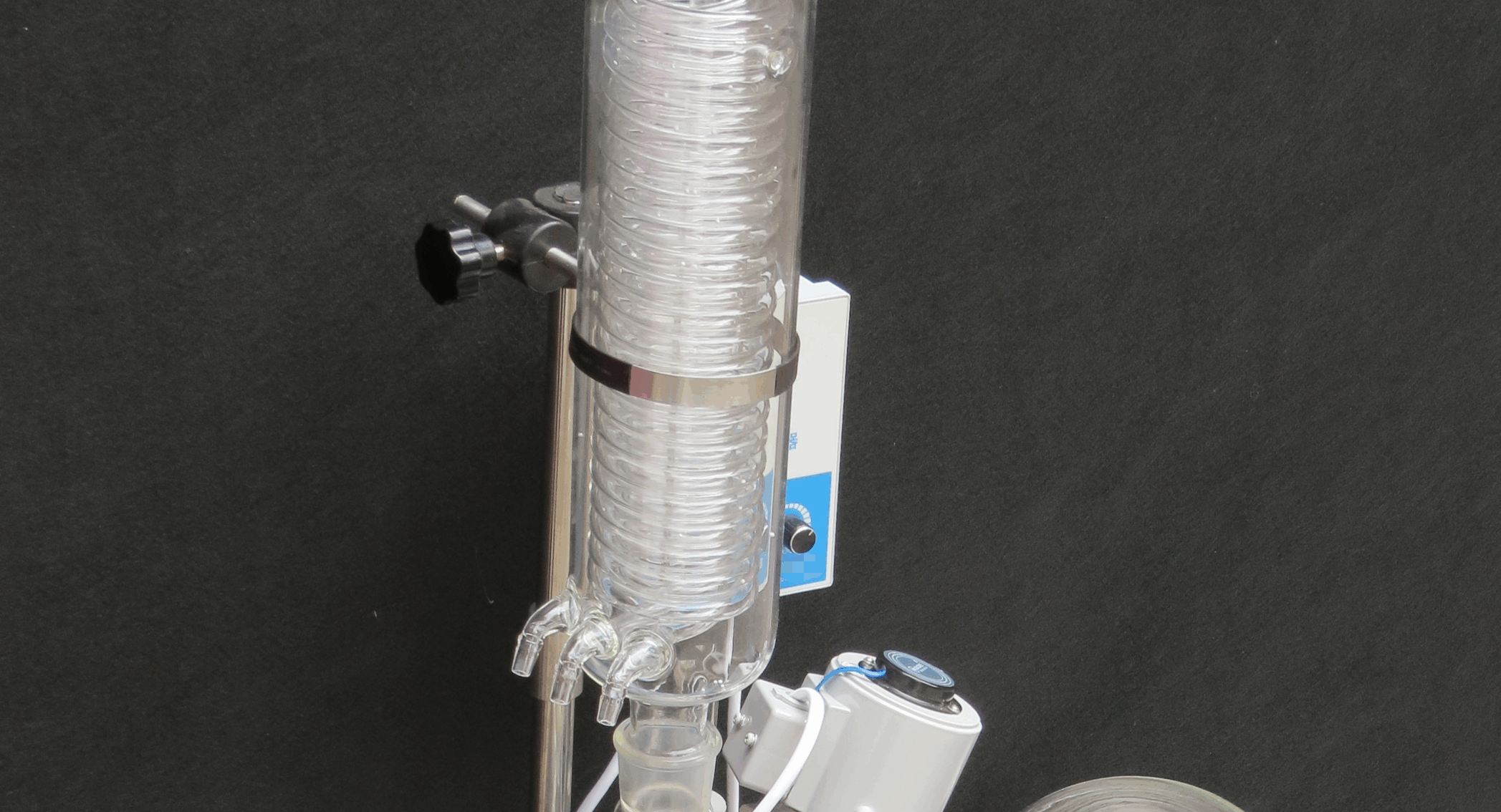 旋转蒸发仪冷凝水怎么接?