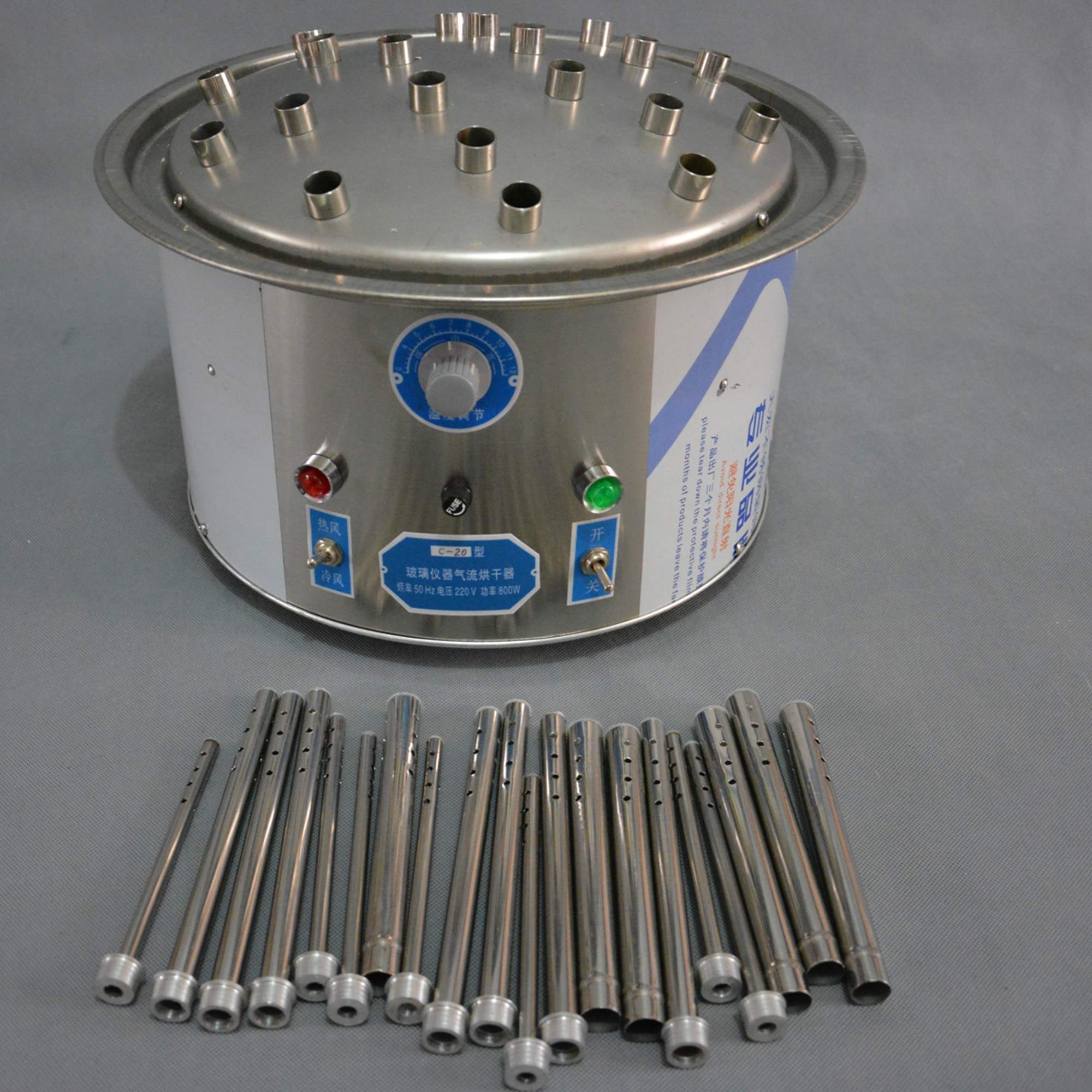 玻璃仪器气流烘干器使用方法